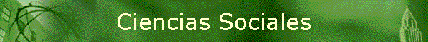 Ciencias Sociales