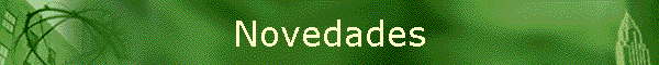 Novedades