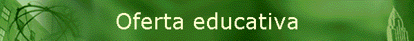 Oferta educativa